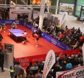 Tischtennis-Bundesliga Live im max.center Wels