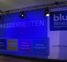 Messestand Goldeck BluTimes Klagenfurt