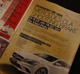 Mercedes CLA Shooting Brake Gewinnspiel - Plus City