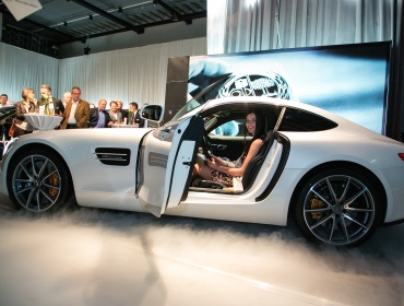 Mercedes AMG GT Präsentation im Designcenter Linz