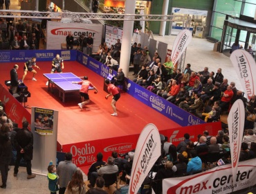 Tischtennis-Bundesliga Live im max.center Wels