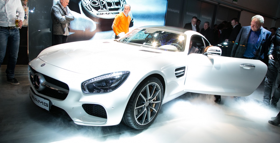 AMG GT Präsentation im Designcenter Linz