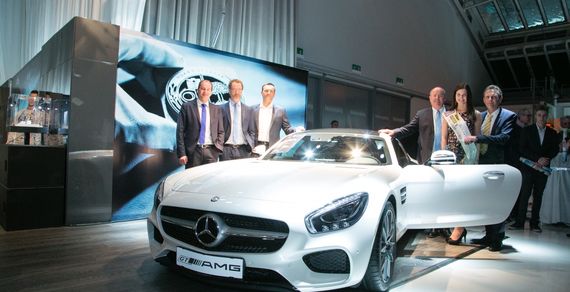 AMG GT Präsentation im Designcenter Linz