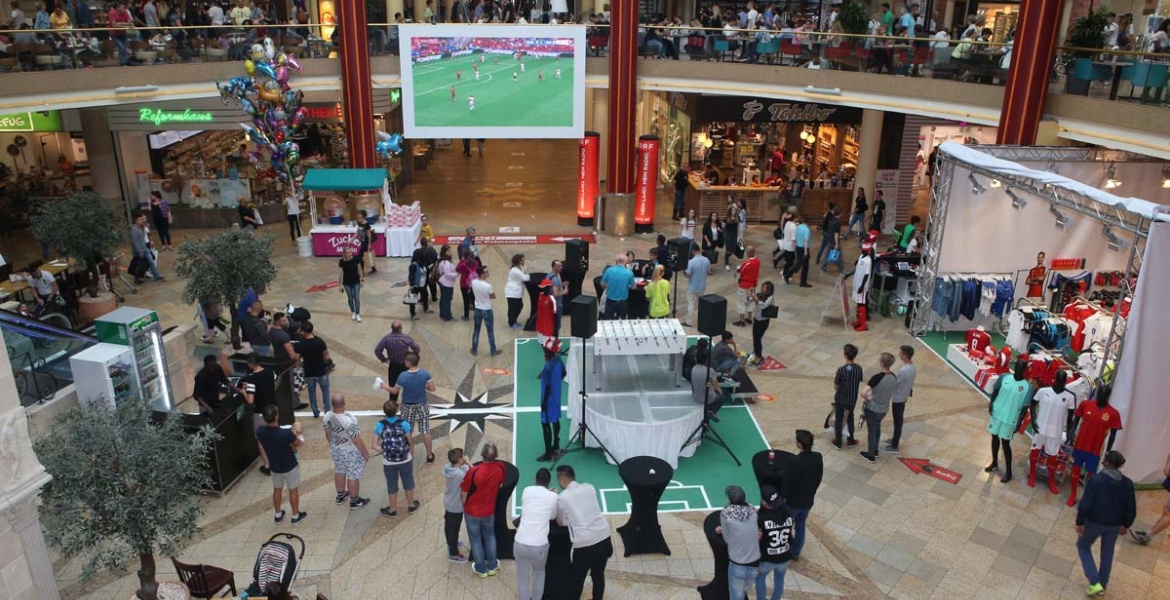 Foto © plus-city.at EM Fieber in der PlusCity