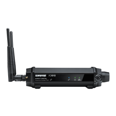 Shure AD610 Diversity ShowLink® Access Point @shure.com Shure AD610 Diversity ShowLink® Access Point @shure.com